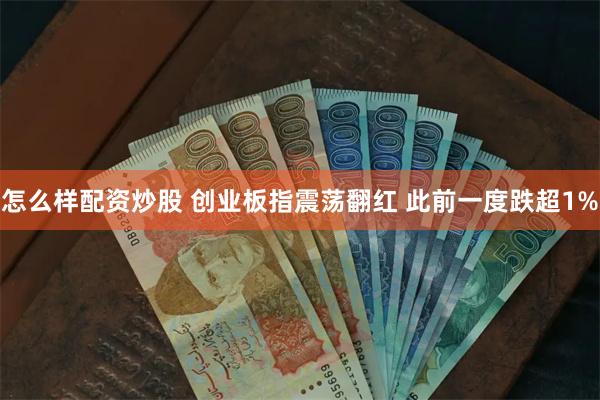 怎么样配资炒股 创业板指震荡翻红 此前一度跌超1%